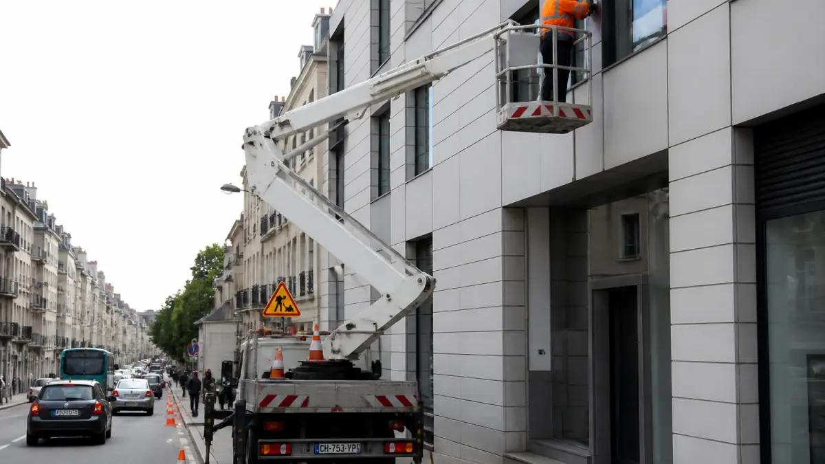 Utiliser un camion nacelle pour optimiser les travaux en hauteur