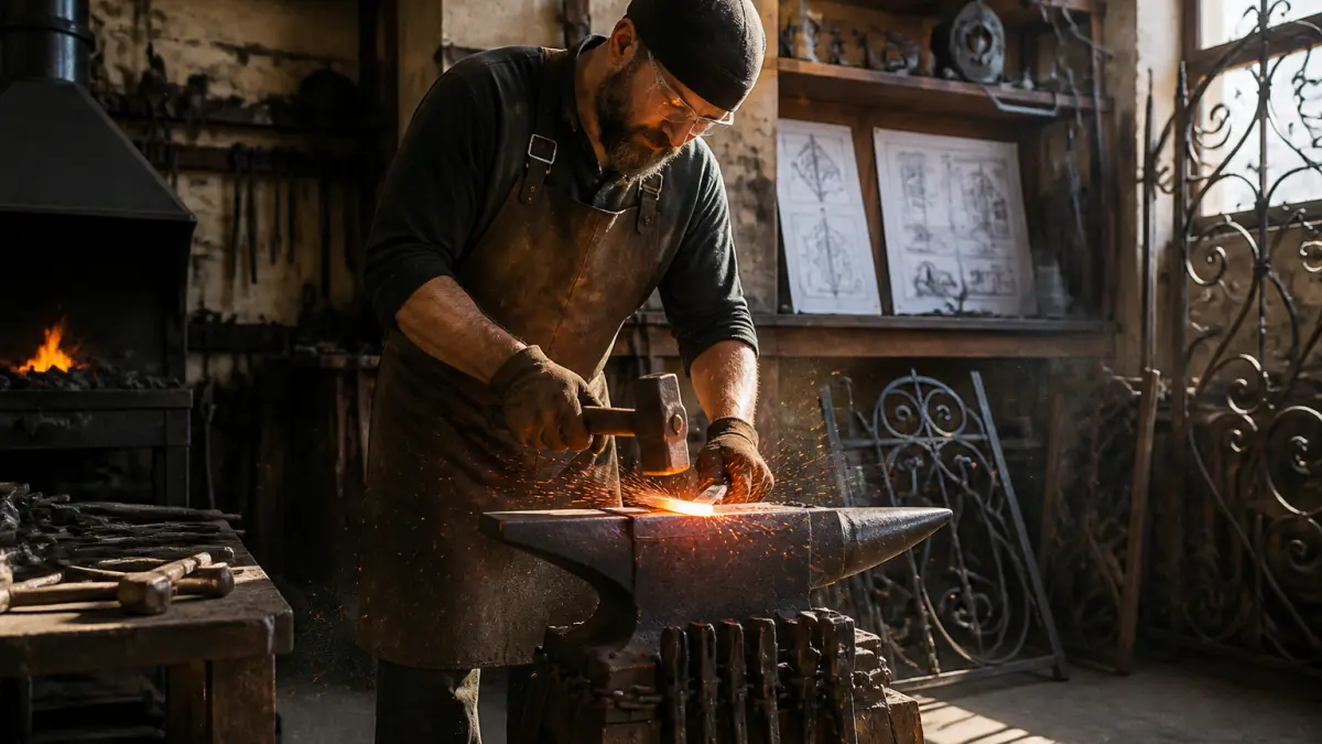 Devenir ferronnier d'art : étapes essentielles et savoir-faire à acquérir