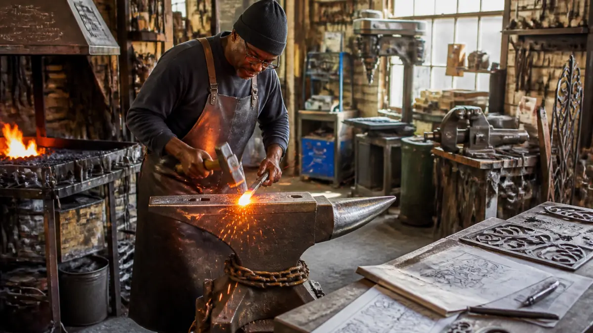 Devenir ferronnier d'art : étapes essentielles et savoir-faire à acquérir