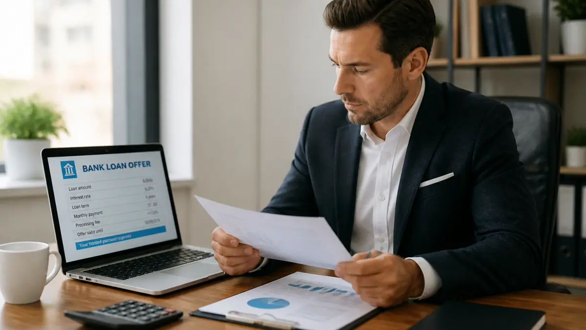 Taux de prêt professionnel sur 7 ans : comment comparer les offres bancaires