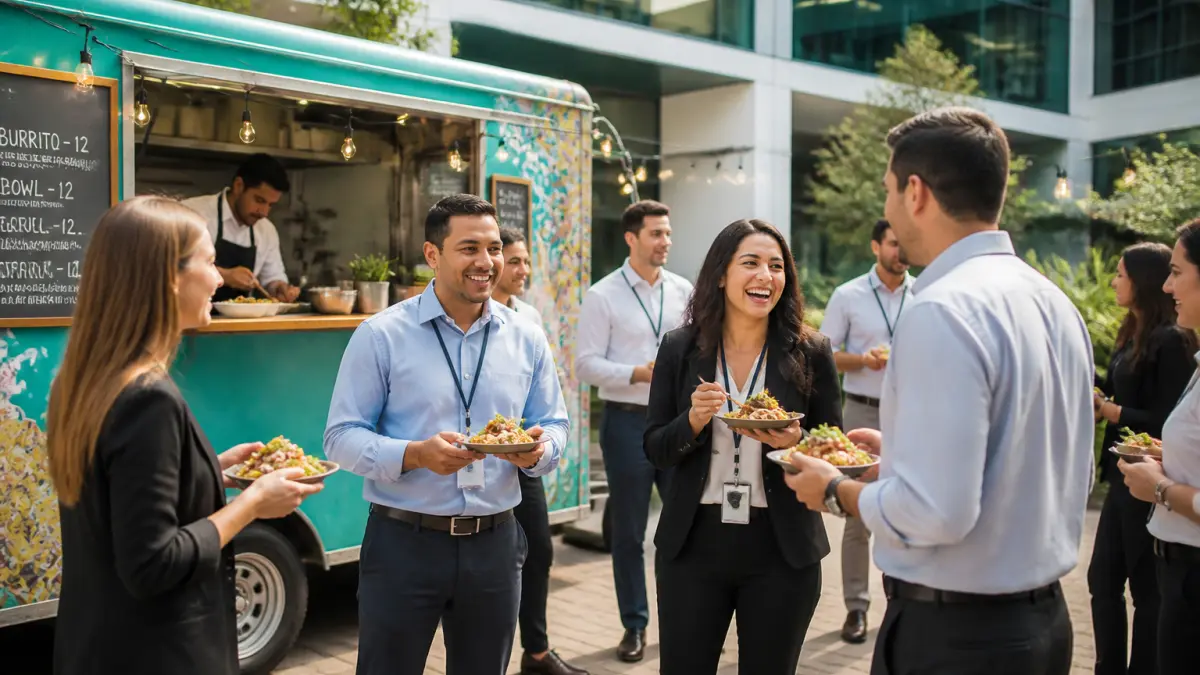 Organiser un événement professionnel réussi grâce aux food trucks en entreprise
