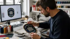 Comment créer un écusson personnalisé grand format en pièce unique ?