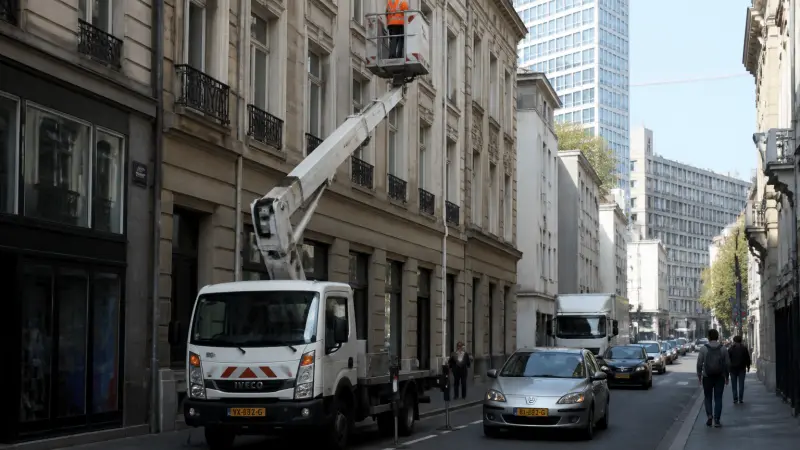 Utiliser un camion nacelle pour optimiser les travaux en hauteur